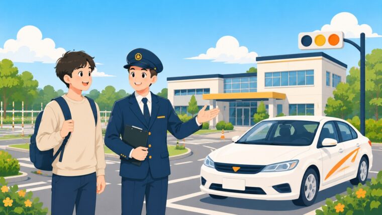 公認教習所と非公認教習所の違いのイメージ