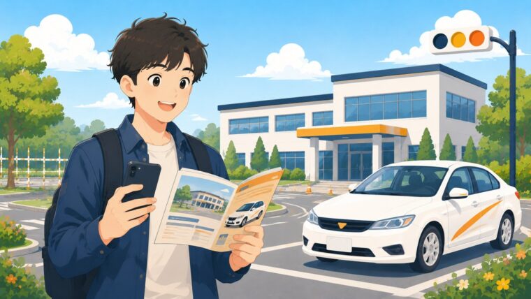 教習所の選び方のイメージ