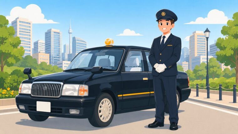 普通二種免許（タクシー）の合宿のイメージ