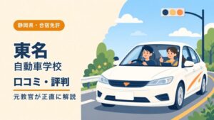 東名自動車学校の口コミ・評判｜元教官が正直に解説（静岡・合宿免許）